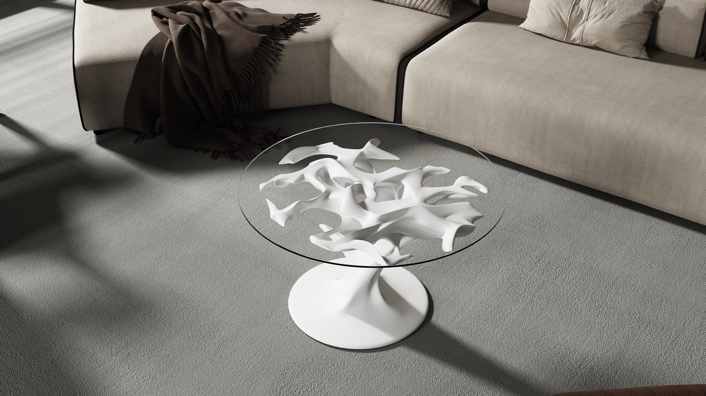 Nudo, In a living room